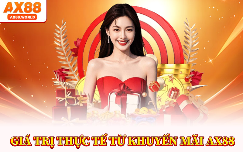 Khuyến Mãi AX88 – Bùng Nổ Ưu Đãi Siêu Hấp Dẫn Năm 2025 1 Giá Trị Thực Tế Từ Khuyến Mãi AX88