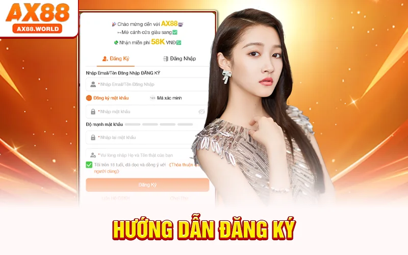 Đăng Ký AX88 – Mở Cánh Cửa Hệ Thống Cá Cược Hàng Đầu 1 Hướng Dẫn Đăng Ký